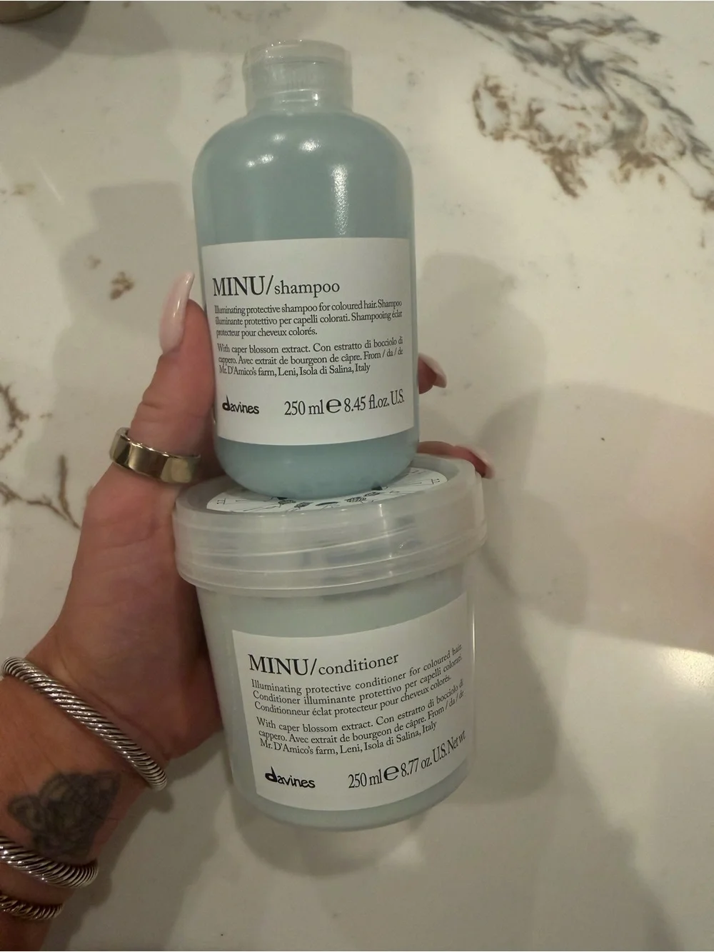 Davines Minu Shampoo & Conditioner DUO